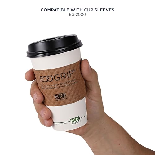 GreenStripe Disposable Paper Hot Cups (1000 Count)