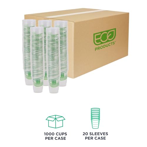GreenStripe 9 oz Clear Cold Cups (1000 Count)