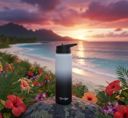 Travel Water Bottle with 3 Lids