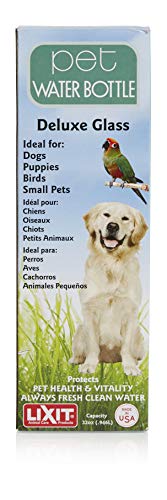 Heavy Duty Deluxe Glass Water Bottles for Birds