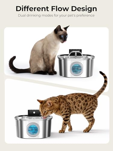 Stainless Steel Cat Water Fountain