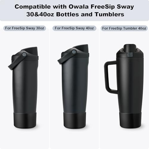 2PCS Silicone Boot for Owala FreeSip Sway 30oz 40oz Bottle (2 Count)