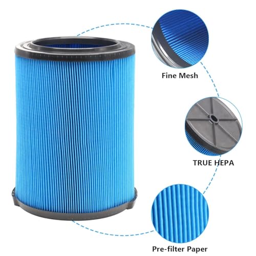 VF5000 Replacement Filter Fits for Ridgid Shop Vac 6 (6 Count)
