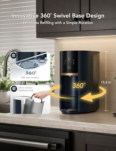 Countertop Reverse Osmosis Water Filter with UV