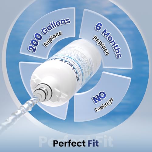 ADQ36006101 Refrigerator Water Filter Replacement for LG LT700P (2 Count)