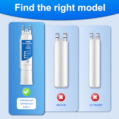 FPPWFU01 Water Filter Replacement Compatible with Frigidaire FPPWFU01 Water Filter