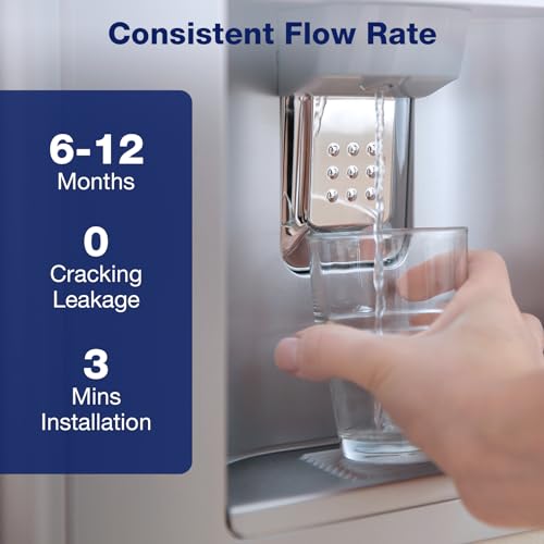 Inline Water Filter Kit for Refrigerator and Ice Maker (2 Count)