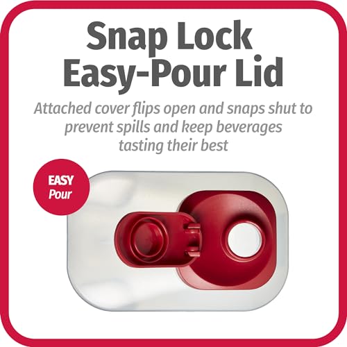 1 Quart Bottle with Snap Lock Easy