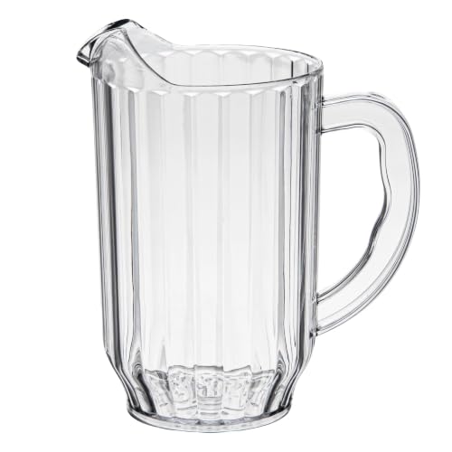 47 oz Clear Plastic Water Pitcher