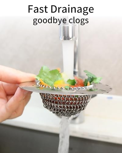 Reversible Kitchen Sink Drain Strainer Basket
