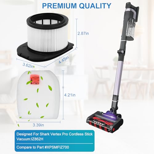 IZ862H Replacement Vacuum Filter for Shark IZ862H Stratos Cordless