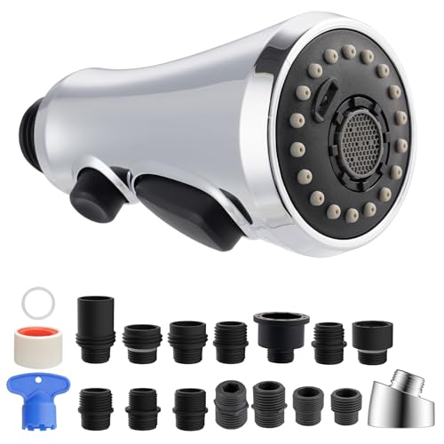 Pull Down Kitchen Faucet Head Replacement