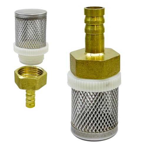 Stainless steel filter copper tube joint 10mm diameter hose connection