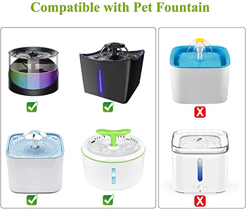 Cat Water Fountain Filters (100 Count)