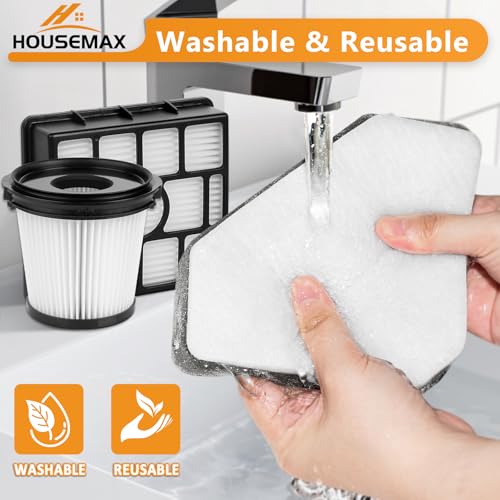 BU3521 HEPA Filter Replacement for Shark Cordless Stick Vacuum (5 Count)