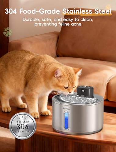 Stainless Steel Cat Water Fountain