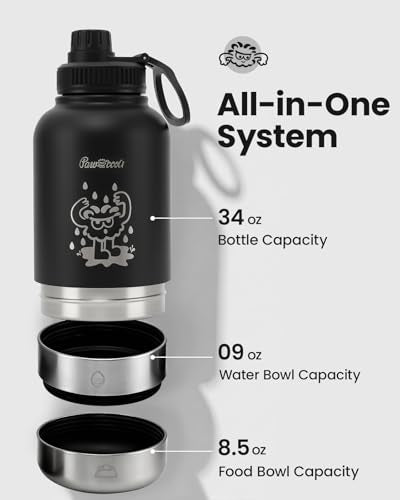 34oz Dog Water Bottle