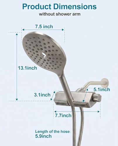 Handheld Shower Head with Filter 2