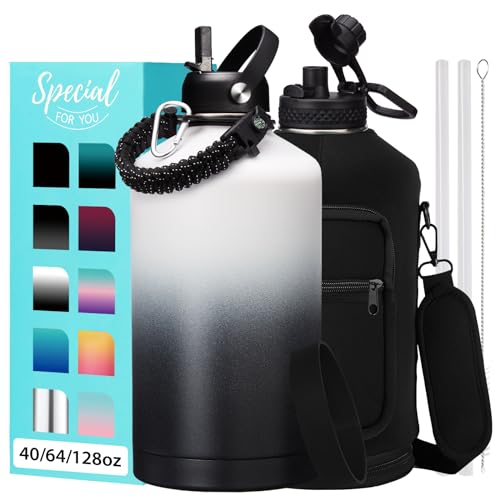 1 Gallon Water Bottle Insulated
