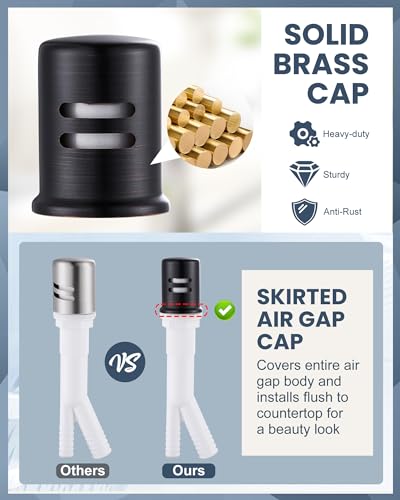 Kitchen Faucet with Air Gap