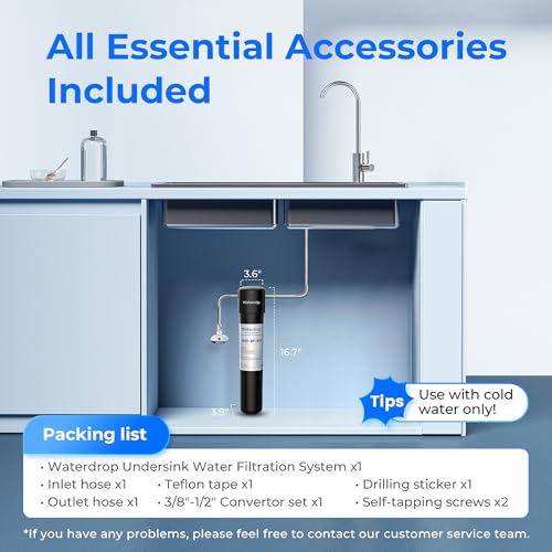 UA-5Y 5-Year Under Sink Water Filter System, Ultra Long Life