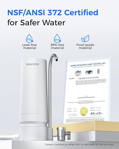 CTF 05 Water Filter for Sink Faucet with Filter Life Reminder