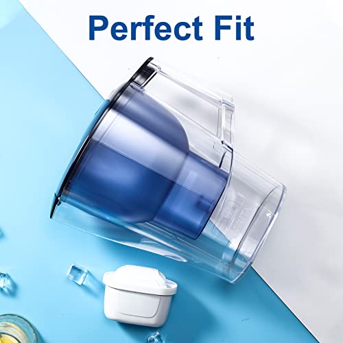 6 Pack Mavea Water Filter Replacement for MAVEA Pitcher 1001122