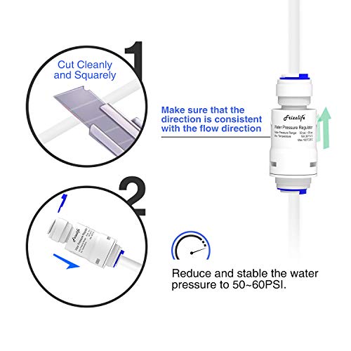PRV3 Water Filter Pressure Regulator Protection Valve For Reverse Osmosis & Water Filter System