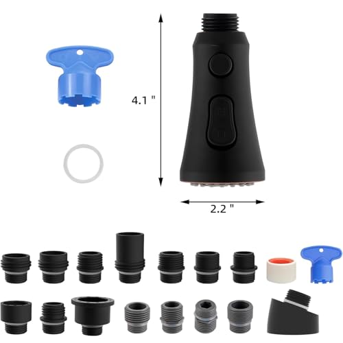 Pull Down Kitchen Faucet Head Replacement