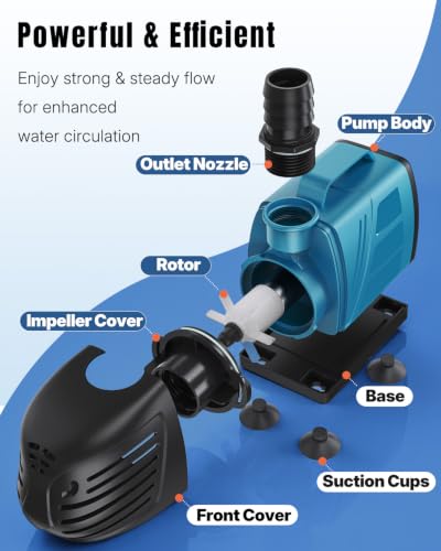 1000 GPH Submersible Water Pump
