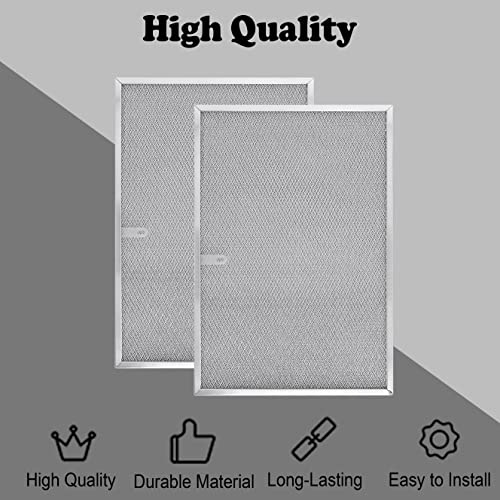 BPS1FA36 Range Hood Filter 2 Pack Compatible with Broan NuTone 99010300E (2 Count)