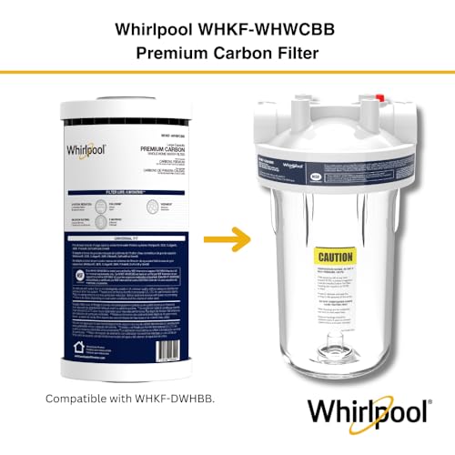 10" x 4.5" Premium CTO Carbon Water Filter WHKF