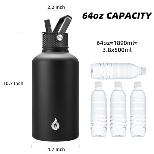 64oz Insulated Water Bottle