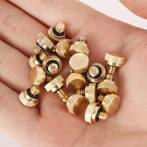 Brass Misting Nozzle Plug 12pc Heavy Duty 10 (12 Count)