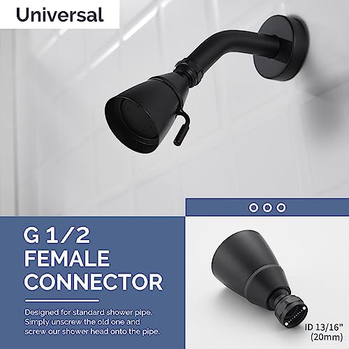 High Flow Shower Spray Head Adjustable