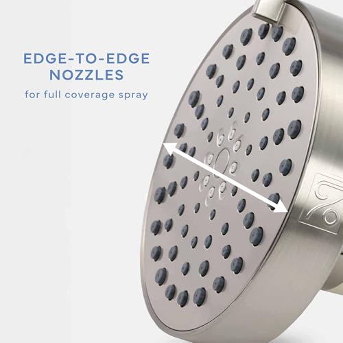 SEVENTY 4 Setting Filtered Shower Head with Shower Filter in Brushed Nickel