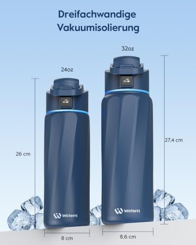 BOOST Smart Water Bottle Tracker with Reminder to Drink Water