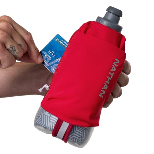 SpeedDraw 2 Insulated Handheld Running Water Bottle Flask 18oz