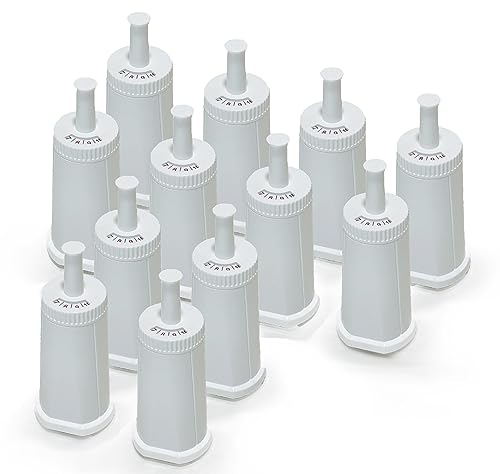 BES008 Water Filter For Sage ClaroSwiss for Breville Coffee Maker Espresso Machine Oracle Touch BES990 (12 Count)