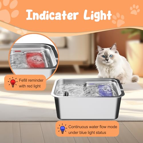 Stainless Steel Dog Fountain