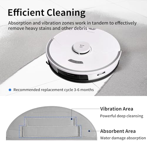 21 PCS Accessories Kit Compatible with Roborock S8 Pro Ultra Robot Vacuum Cleaner (21 Count)