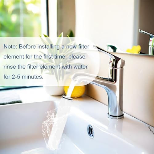 4 PACK Replacement Shower Head Filter Cartridge Compatible with Cobbe Handheld Showerhead