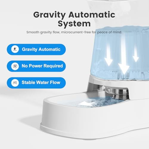 Automatic Gravity Water Dispenser for Dogs