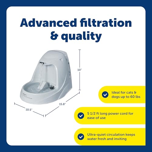 PetSafe Drinkwell Platinum Cat Water Fountain