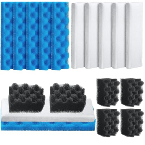 18 Pcs Bio Sponge Set Compatible with Fluval 406