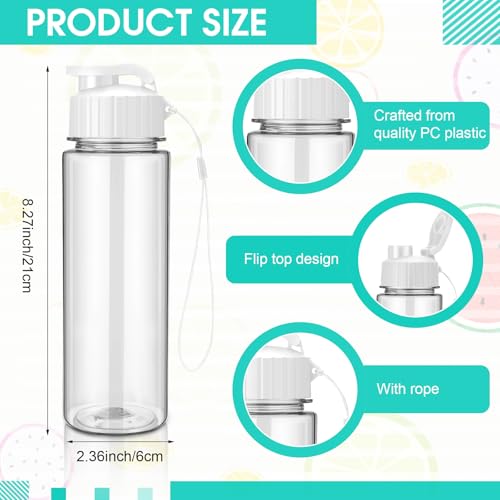 30 water Bottles Bulk (30 Count)