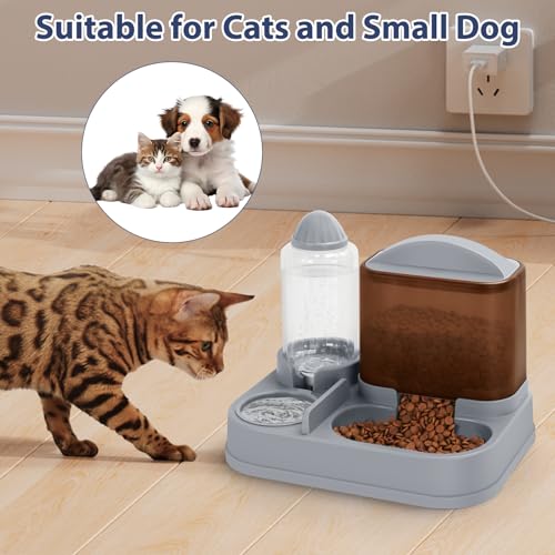 Automatic Small Pet Feeder and Water Dispenser