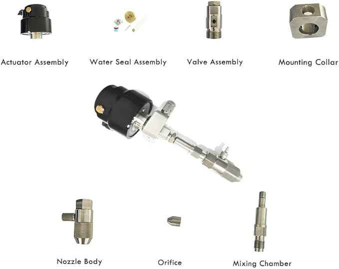 1-11014 HP poppet used for acc waterjet cutting machine waterjet pump spare parts