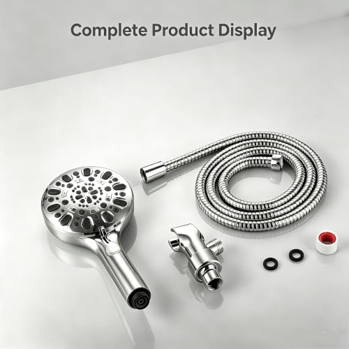 High Pressure Handheld Shower Head with 7 Spray Modes