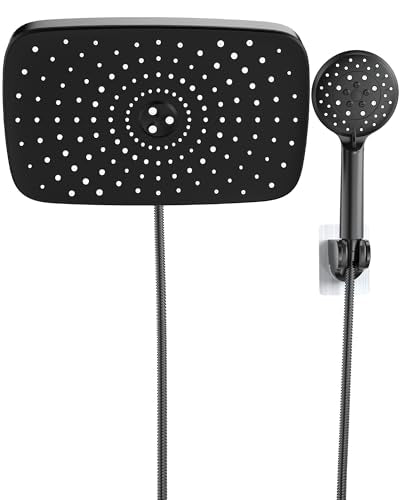 11.8“ Rain Shower Head with Handheld (2 Count)